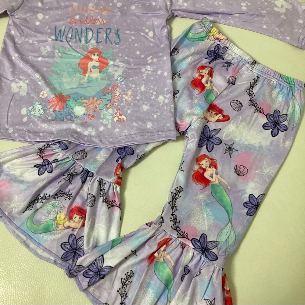 Boutique Ariel 🧜‍♀️ cute long sleeve pants set - Picture 6 of 6